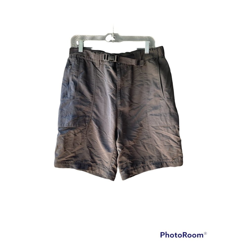 North Face Black Cargo Shorts Mens sz L